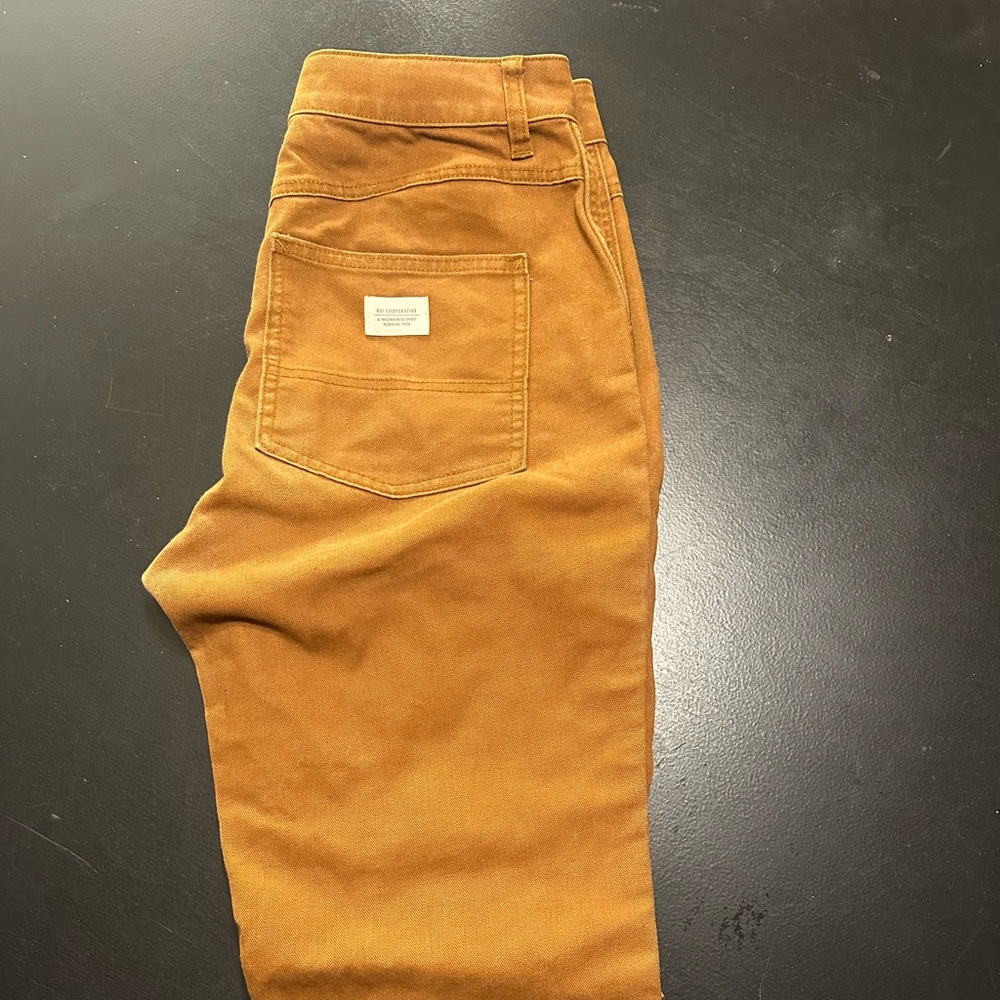 SOLD REI Tan Straight Leg Pants